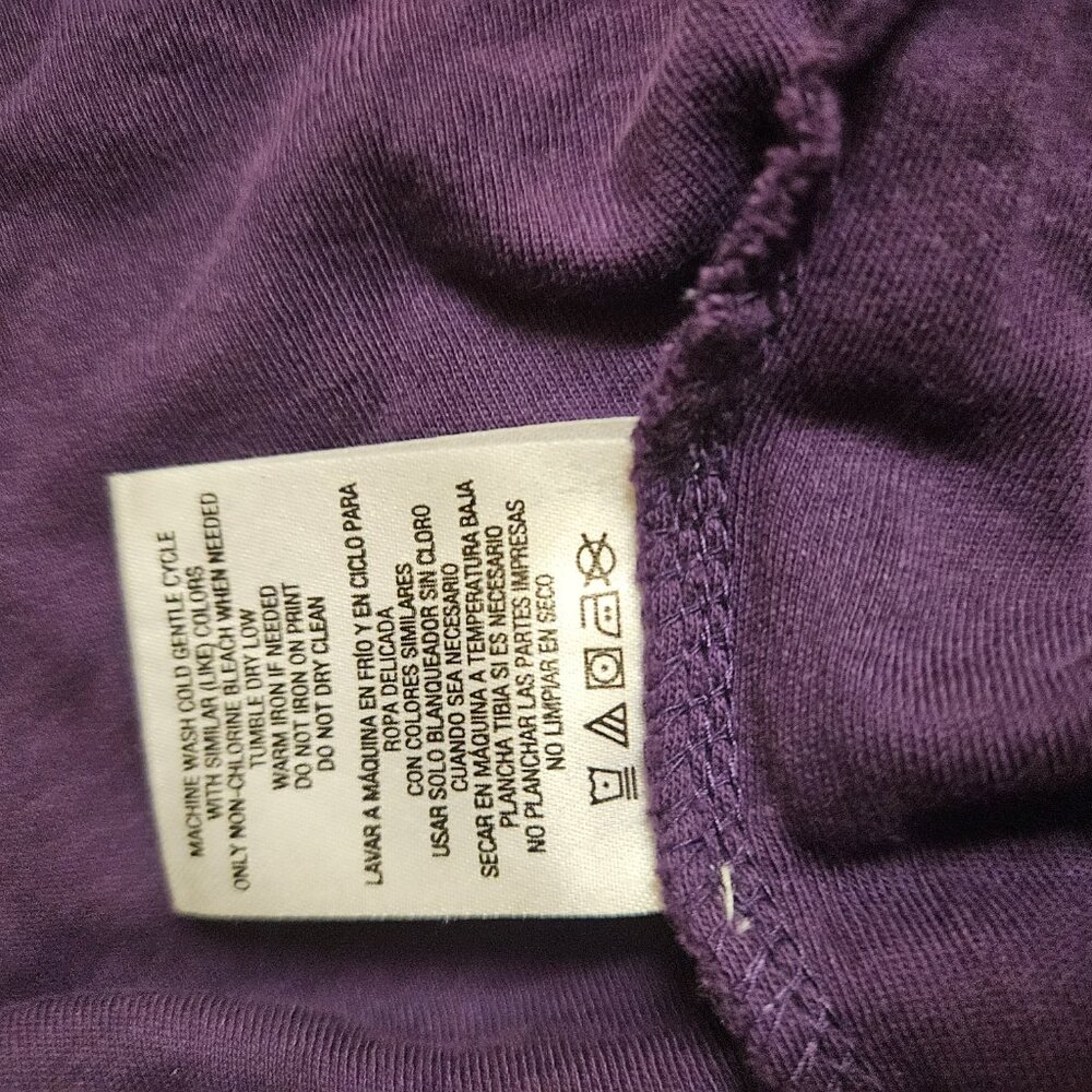 Laura Scott Ladies Purple Tank Tunic - Picture 7 of 7